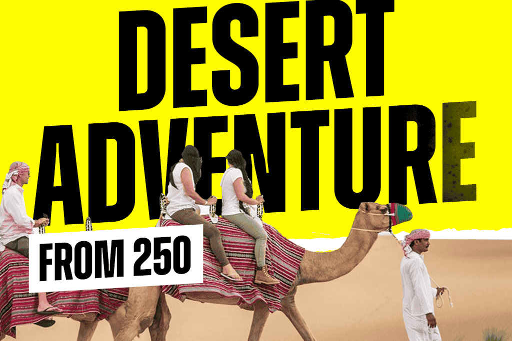Evening desert safari 4x4 experience in Dubai